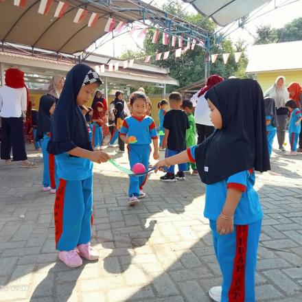 Semangat Patriotisme Anak-anak PAUD Buah Hati: Meriahkan HUT RI ke-79 dengan Lomba Kreatifitas